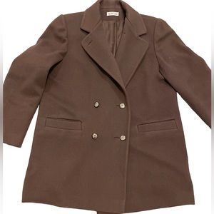 COPY - Brown 100% wool blazer